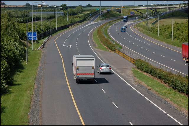 File:The M1 at Dromin near Dunleer - Geograph - 451131.jpg