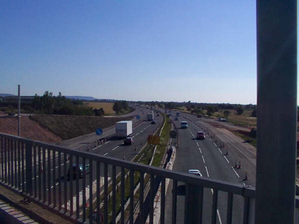 File:M5 J12 M5 from the old deck looking southbound - Coppermine - 430.JPG