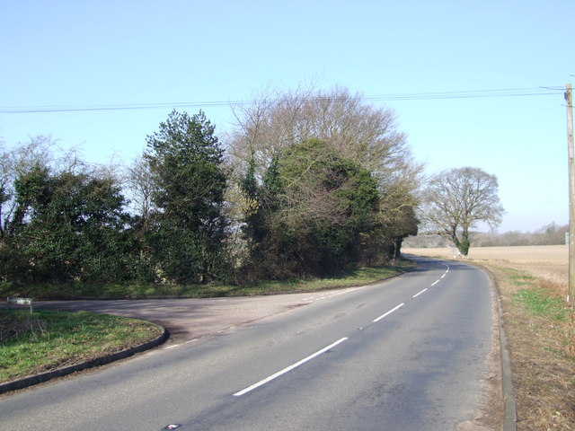 File:Junction of B1527 and Brick Kiln Lane - Geograph - 357805.jpg