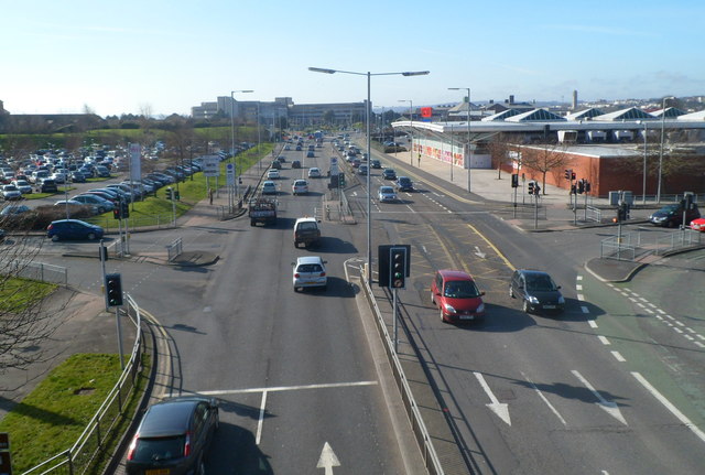 File:Oystermouth Road, Swansea - Geograph - 2825903.jpg