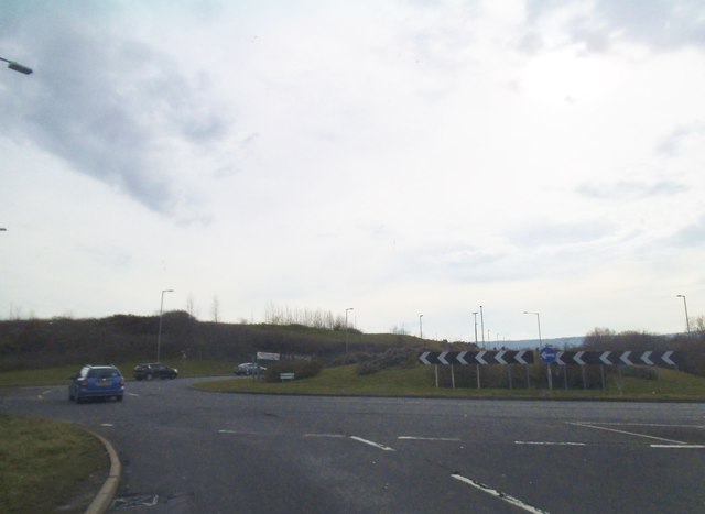 File:The Lottbridge Roundabout, Hampden Park - Geograph - 4894508.jpg