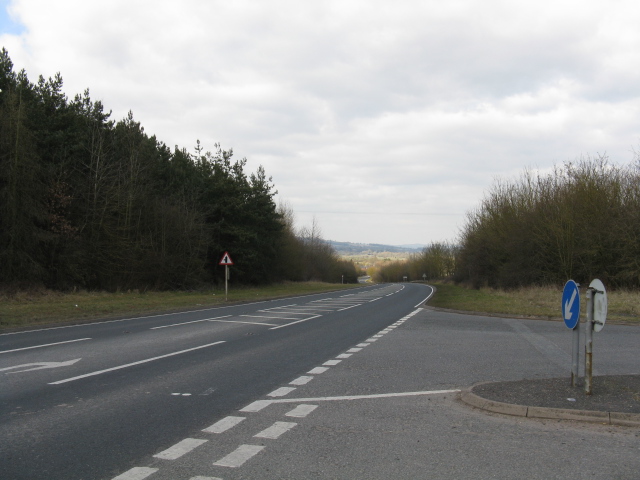 File:A49 At Brimfield South Junction - Geograph - 1745985.jpg