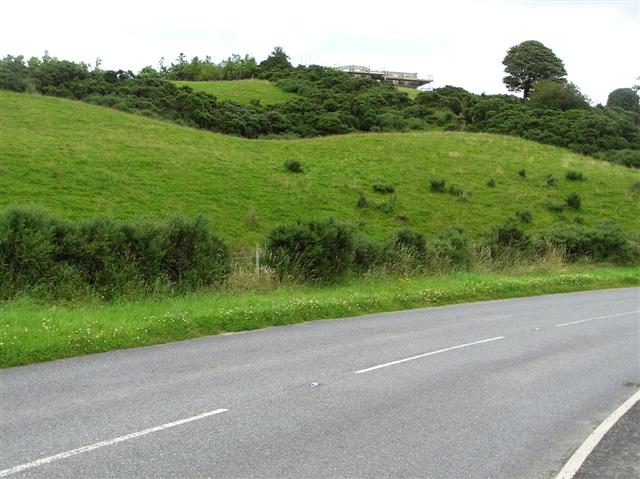 File:B162 Feegarron Road beside Lough Fea (C) Kenneth Allen - Geograph - 512730.jpg