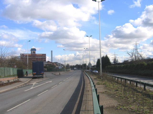 File:A47 Running Alongside the M6 Motorway - Geograph - 1190666.jpg