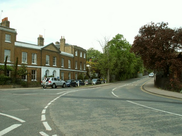 File:Part of the B158 known as Port Hill - Geograph - 1303480.jpg