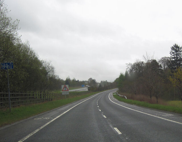 File:A702 passing Bottomess wood - Geograph - 2949948.jpg