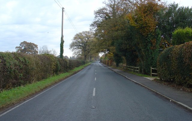 File:Sandygate Lane (B2115), Lower Beeding, West Sussex - Geograph - 86313.jpg