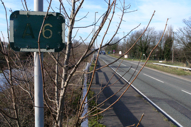 File:Erroneous A Road sign - Geograph - 689661.jpg
