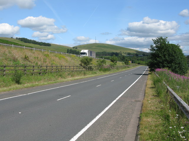 File:A702 and M74 - Geograph - 4089208.jpg