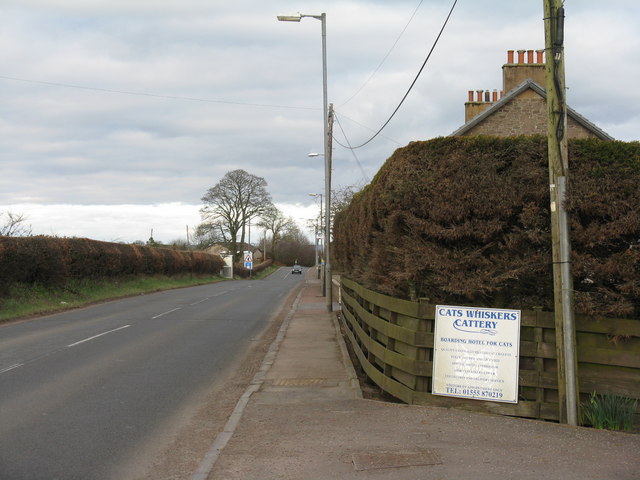 File:Lanark Road, Ravenstruther (C) M J Richardson - Geograph - 2328299.jpg