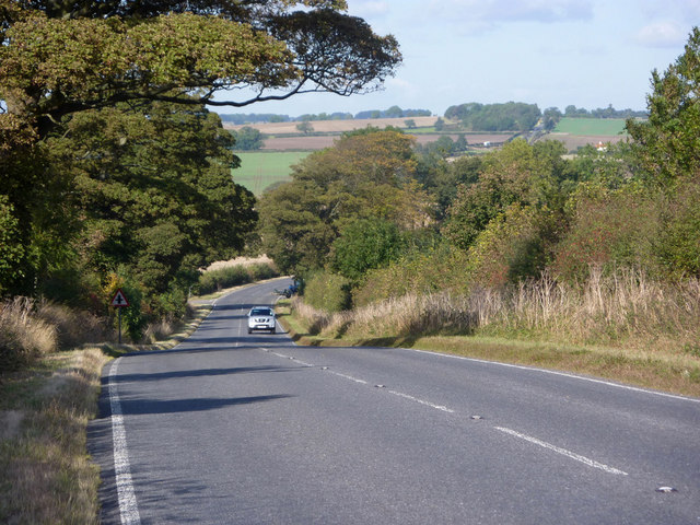 File:B1225 north of Beacon Hill - Geograph - 1526422.jpg