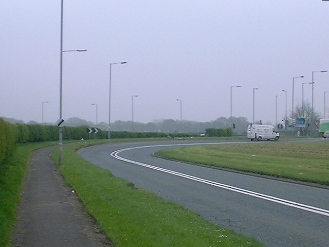 File:A49 Lodge Lane, near Haydock Park - Coppermine - 1517.jpg