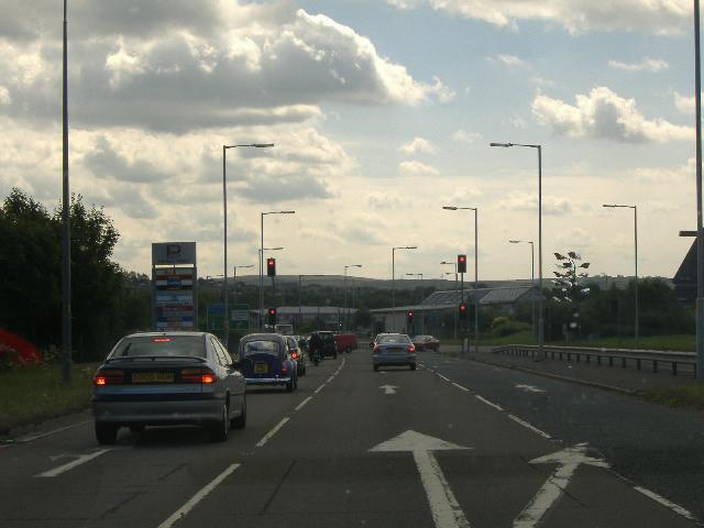 File:Double headers on the A6119 at Blackburn. - Coppermine - 4440.JPG