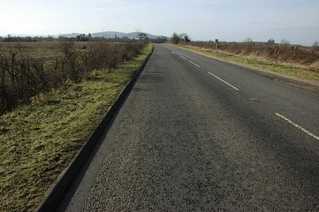 File:The B4078 north of Sedgeberrow - Geograph - 1197538.jpg