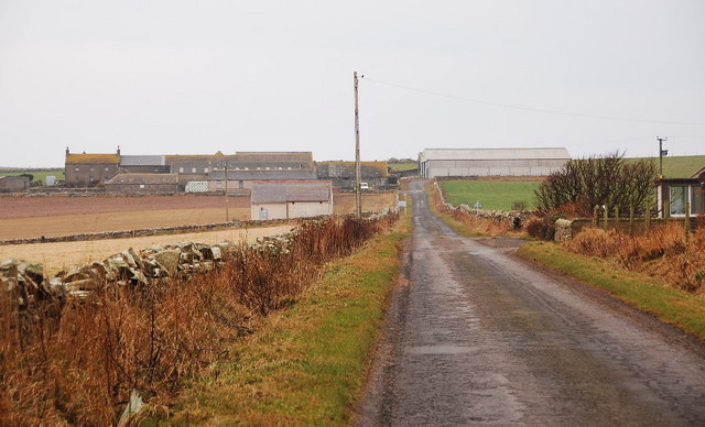 File:Looking towards Kierfiold Farm - Geograph - 1111324.jpg