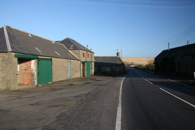 File:B961 passing through Milton Haugh - Geograph - 1087467.jpg