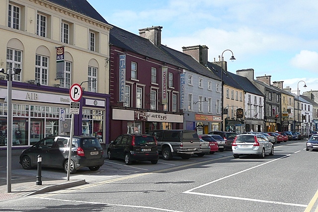 File:Main Street, Loughrea - Geograph - 1296266.jpg