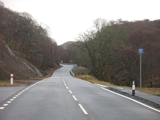 File:A 830, Borrodale - Geograph - 1719674.jpg