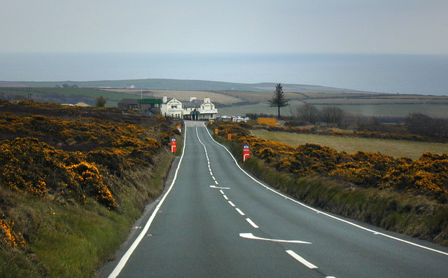 File:A18 road from Kate's Cottage to... (C) Chris Gunns - Geograph - 789222.jpg