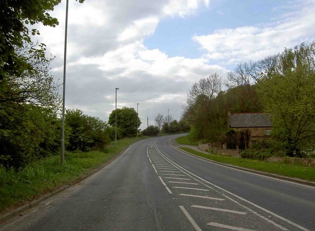 File:Another photo of the B6422 Hague Lane - Geograph - 1282102.jpg