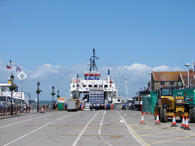 File:Yarmouth to Lymington Ferry - Geograph - 833641.jpg