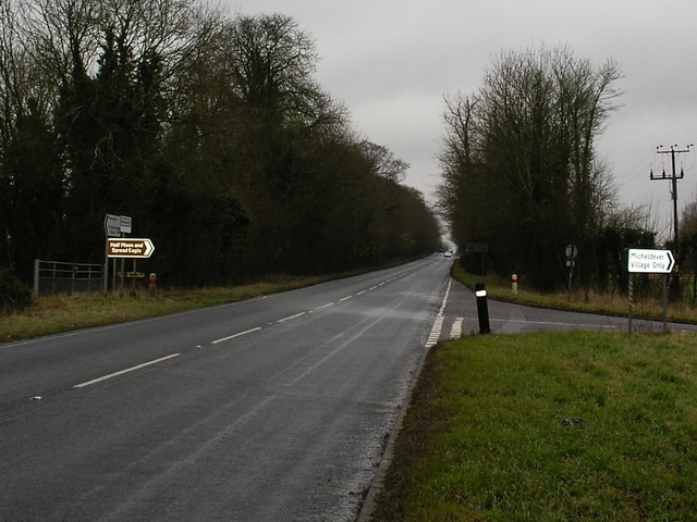 File:A33 - Micheldever turning - Geograph - 125019.jpg