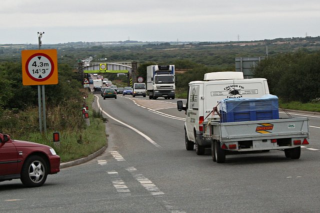 File:Heavy Traffic on the A30 - Geograph - 225118.jpg