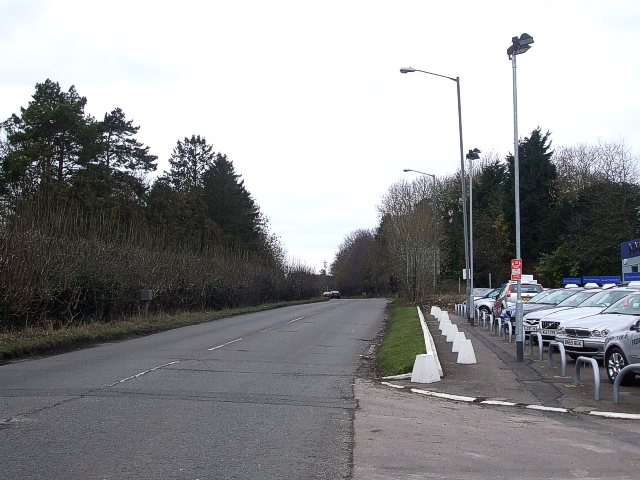 File:B489 near Edlesborough - view southwestwards - Geograph - 1175356.jpg