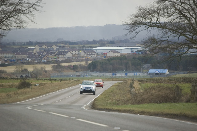 File:Headlights required on the A947 - Geograph - 733603.jpg