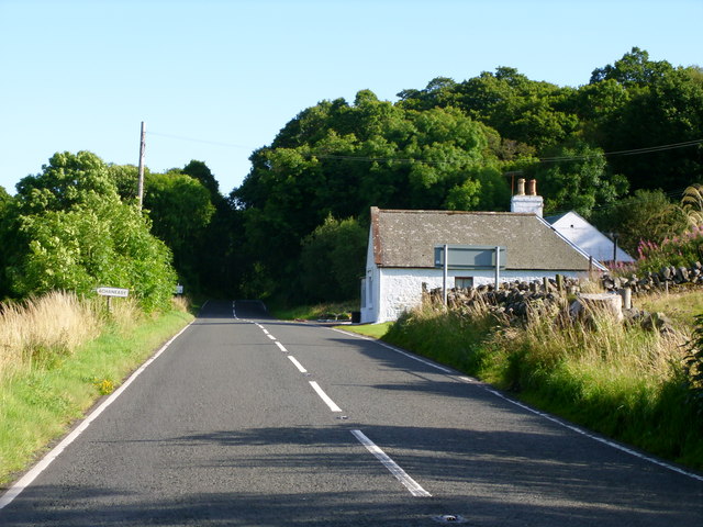 File:The A714 at Clachaneasy - Geograph - 512800.jpg
