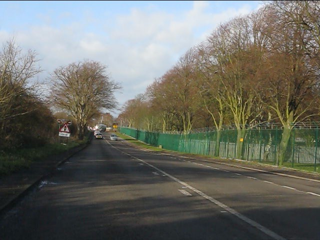 File:A51 at Whittington Barracks (C) Peter Whatley - Geograph - 2725827.jpg