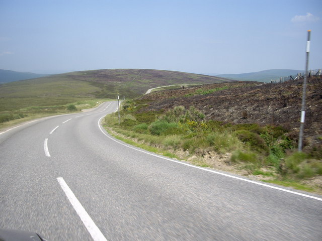 File:B974 south of Kirkcram - Geograph - 1384738.jpg