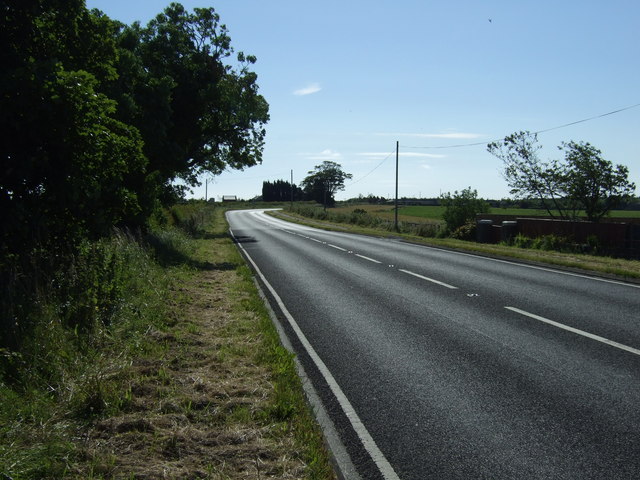 File:A196 heading east towards Ashington (C) JThomas - Geograph - 3047602.jpg