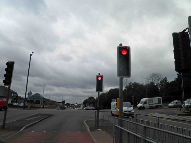 File:A5009 junction with A52 Stoke on Trent - Geograph - 4074863.jpg