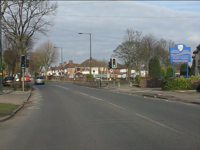 File:Stechford Road at Hodge Hill Road - Geograph - 3336571.jpg