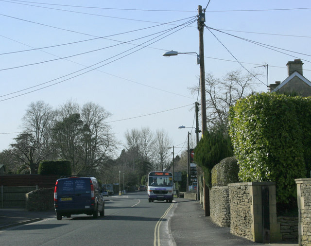 File:B3353 Pickwick Road, Corsham looking west - Geograph - 1760631.jpg