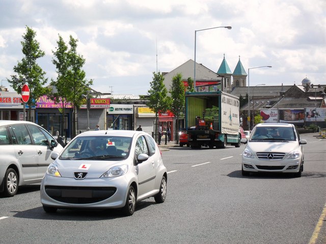 File:Crumlin Road at the Ardoyne - Geograph - 1458764.jpg