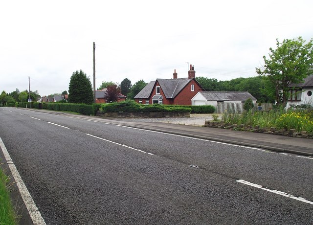 File:Preston New Road at Samlesbury (C) Phil Platt - Geograph - 3020132.jpg