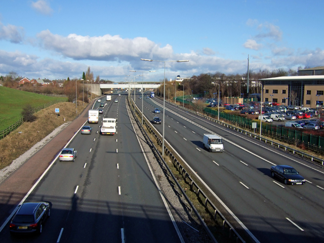 File:M60 Motorway.....Looking North - Geograph - 1683143.jpg