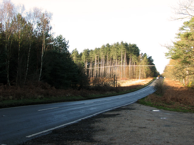 File:The B1107 road fromThetford to... (C) Evelyn Simak - Geograph - 2728946.jpg