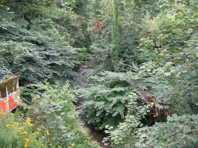 File:The Burdiehouse Burn at Gilmerton Road - Geograph - 903061.jpg