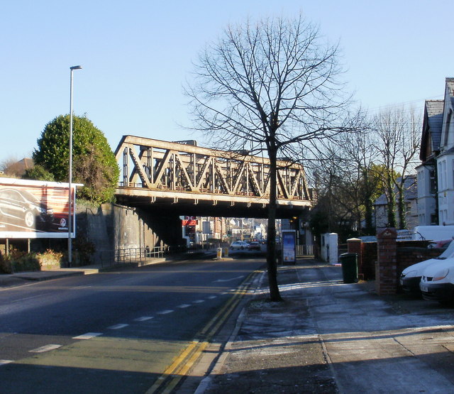 File:Chepstow Road railway bridge(1), Newport - Geograph - 1646118.jpg
