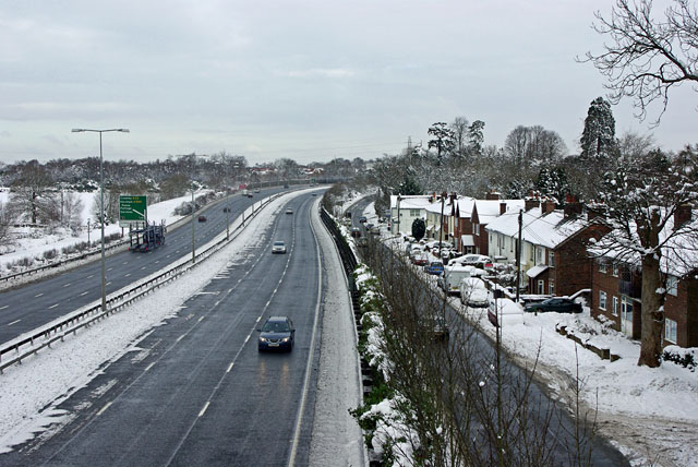 File:A23 at Tilgate Forest Row - Geograph - 1655104.jpg