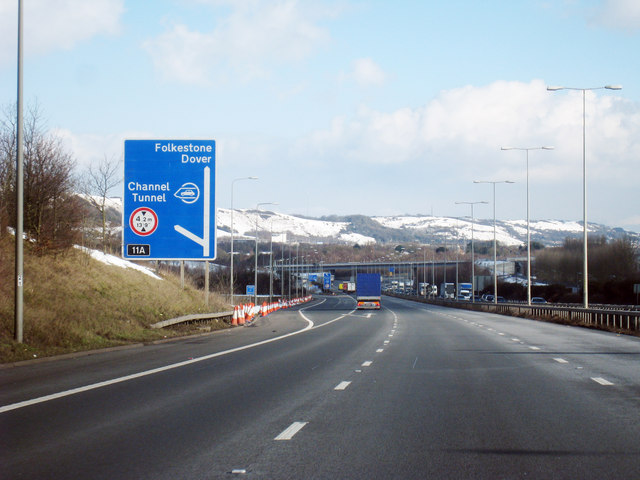 File:M20 Motorway - Geograph - 1712005.jpg