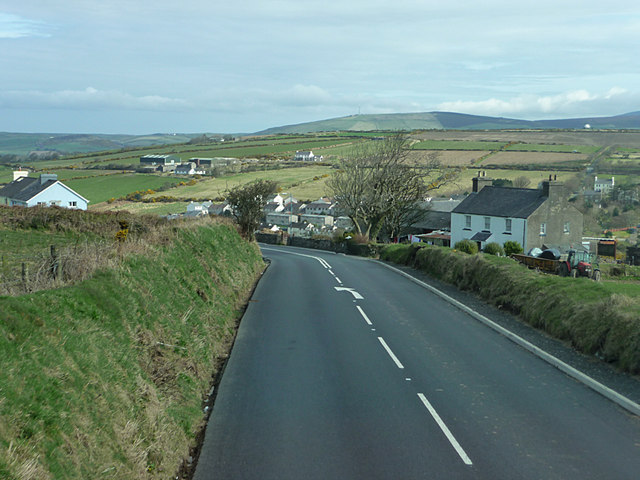 File:A3 Foxdale Road approaching Foxdale (C) Chris Gunns - Geograph - 1854471.jpg