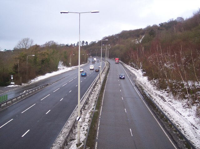 File:The A229 Dual Carriageway to Chatham - Geograph - 1645836.jpg