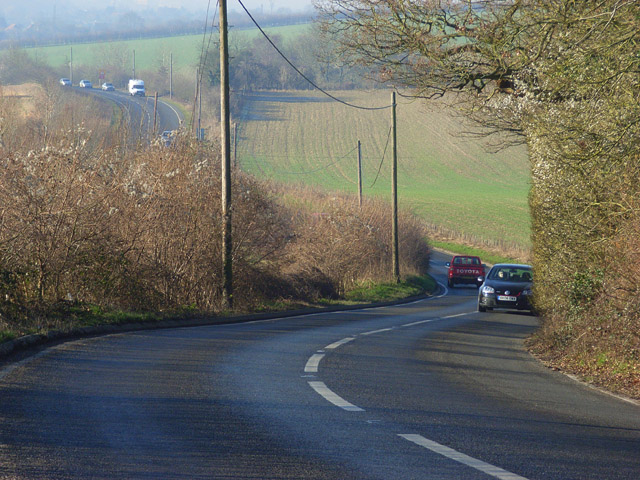 File:Span Hill, the A4155, Henley Road, Dunsden - Geograph - 697080.jpg