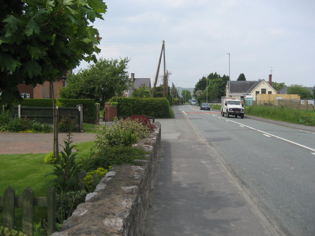 File:A483 in Four Crosses.jpg