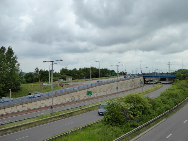 File:Stoke-on-Trent- complex of roads at Sideway - Geograph - 4992383.jpg