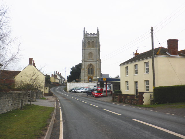 File:East Lyng, from the west - Geograph - 1681381.jpg